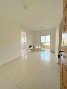 Apartamento em Vila Guilhermina, Praia Grande/SP de 58m² 1 quartos à venda por R$ 294.000,00