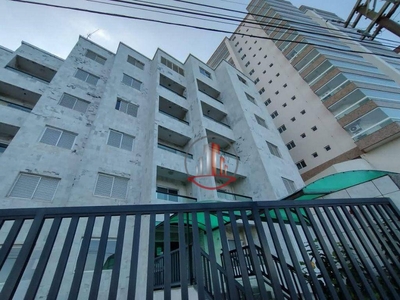 Apartamento em Vila Guilhermina, Praia Grande/SP de 61m² 2 quartos à venda por R$ 248.000,00