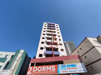 Apartamento em Vila Guilhermina, Praia Grande/SP de 65m² 2 quartos à venda por R$ 406.130,00