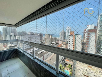 Apartamento em Vila Guilhermina, Praia Grande/SP de 74m² 2 quartos à venda por R$ 598.000,00