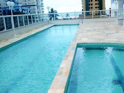 Apartamento em Vila Guilhermina, Praia Grande/SP de 78m² 2 quartos à venda por R$ 599.000,00