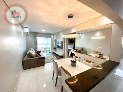 Apartamento em Vila Guilhermina, Praia Grande/SP de 82m² 2 quartos à venda por R$ 564.000,00