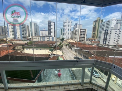 Apartamento em Vila Guilhermina, Praia Grande/SP de 86m² 2 quartos à venda por R$ 419.000,00