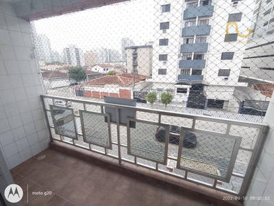 Apartamento em Vila Guilhermina, Praia Grande/SP de 97m² 2 quartos à venda por R$ 264.000,00