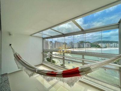 Apartamento em Vila Luis Antônio, Guarujá/SP de 135m² 3 quartos à venda por R$ 1.199.000,00