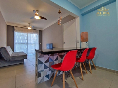 Apartamento em Vila Luis Antônio, Guarujá/SP de 65m² 2 quartos à venda por R$ 449.000,00