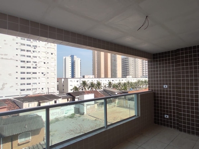 Apartamento em Vila Mirim, Praia Grande/SP de 70m² 2 quartos à venda por R$ 479.000,00