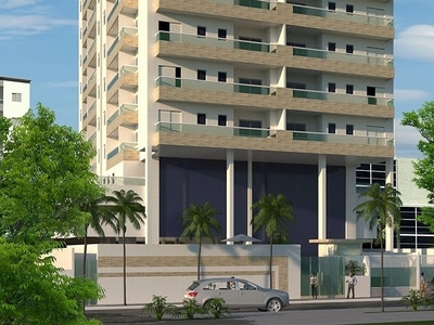 Apartamento em Vila Mirim, Praia Grande/SP de 71m² 2 quartos à venda por R$ 309.000,00