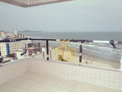 Apartamento em Vila Mirim, Praia Grande/SP de 80m² 2 quartos à venda por R$ 449.000,00