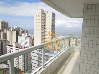 Apartamento em Vila Mirim, Praia Grande/SP de 87m² 2 quartos à venda por R$ 479.000,00