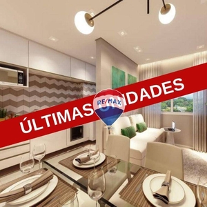 Apartamento em Vila Nova Cintra, Mogi das Cruzes/SP de 40m² 2 quartos à venda por R$ 284.000,00