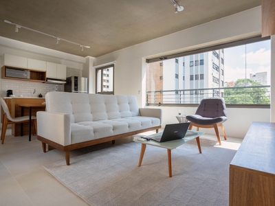Apartamento em Vila Nova Conceição, São Paulo/SP de 48m² 1 quartos à venda por R$ 989.000,00