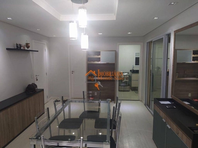 Apartamento em Vila Santo Antônio, Guarulhos/SP de 83m² 2 quartos à venda por R$ 589.000,00
