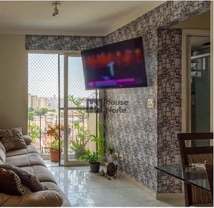 Apartamento em Vila Siqueira (Zona Norte), São Paulo/SP de 68m² 2 quartos à venda por R$ 349.000,00