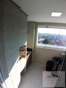Apartamento em Vila Tibiriçá, Santo André/SP de 55m² 2 quartos à venda por R$ 288.000,00
