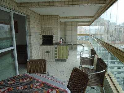 Apartamento em Vila Tupi, Praia Grande/SP de 130m² 3 quartos à venda por R$ 979.000,00