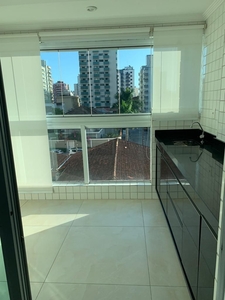 Apartamento em Vila Tupi, Praia Grande/SP de 50m² 1 quartos à venda por R$ 269.000,00