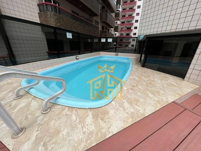 Apartamento em Vila Tupi, Praia Grande/SP de 52m² 1 quartos à venda por R$ 244.000,00