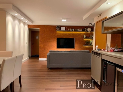 Apartamento em Vila Valparaíso, Santo André/SP de 118m² 3 quartos à venda por R$ 837.000,00