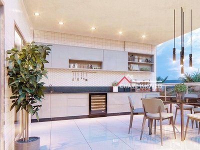 Apartamento em Vila Caiçara, Praia Grande/SP de 112m² 3 quartos à venda por R$ 770.985,60