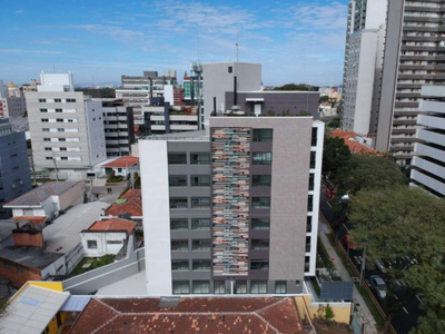 Apartamento Garden para Venda em Curitiba, Água Verde, 1 dormitório, 1 suíte, 1 banheiro, 1 vaga
