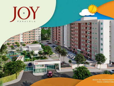 Apartamento para venda No Joy Paralela possui 56m² com 2 quartos em Itapuã - Salvador - BA