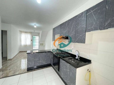 Casa com 2 dormitórios para alugar, 54 m² por R$ 2.300,00/mês - Jardim Nova Cidade - Guarulhos/SP