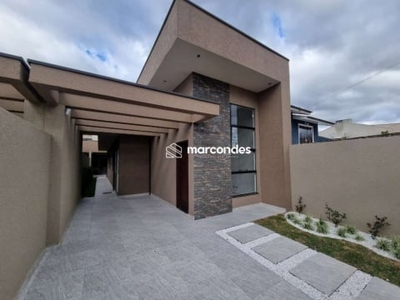 Casa com 3 quartos à venda na Rio Turvo, 361, Iguaçu, Fazenda Rio Grande por R$ 546.000