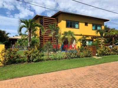 Casa com 4 dormitórios para alugar, 350 m² por R$ 2.400,00/dia - Praia do Forte - Mata de São João/BA
