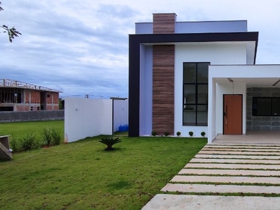 Casa em Balneário Das Garças, Rio das Ostras/RJ de 205m² 3 quartos à venda por R$ 984.000,00