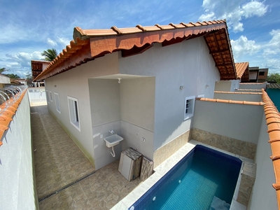 Casa em Balneário Gaivotas, Itanhaém/SP de 65m² 2 quartos à venda por R$ 269.000,00