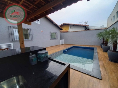 Casa em Boqueirão, Praia Grande/SP de 198m² 4 quartos à venda por R$ 989.000,00