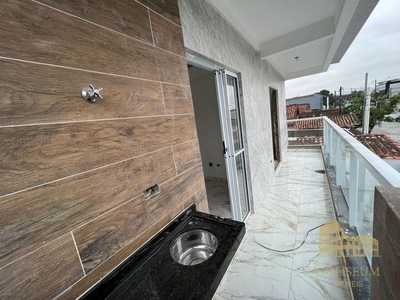 Casa em Boqueirão, Praia Grande/SP de 56m² 2 quartos à venda por R$ 304.000,00