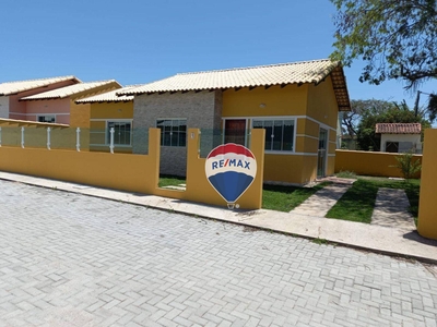 Casa em Cidade Nova, Iguaba Grande/RJ de 73m² 2 quartos à venda por R$ 267.000,00