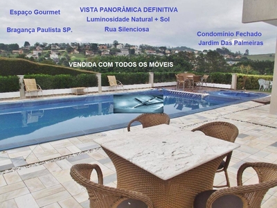 Casa em Condomínio Jardim das Palmeiras, Bragança Paulista/SP de 419m² 4 quartos à venda por R$ 2.499.000,00