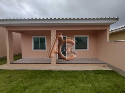 Casa em Cordeirinho (Ponta Negra), Maricá/RJ de 75m² 2 quartos à venda por R$ 369.000,00