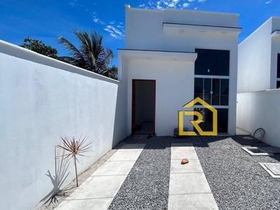 Casa em Enseada Das Gaivotas, Rio das Ostras/RJ de 65m² 2 quartos à venda por R$ 299.000,01
