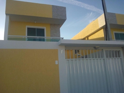 Casa em Extensão Serramar, Rio das Ostras/RJ de 81m² 2 quartos à venda por R$ 269.000,00