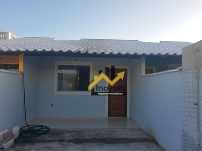 Casa em Guaratiba (Ponta Negra), Maricá/RJ de 72m² 2 quartos à venda por R$ 279.000,00