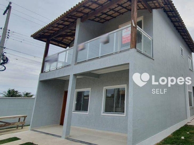 Casa em Jardim Atlântico Central (Itaipuaçu), Maricá/RJ de 65m² 2 quartos à venda por R$ 279.000,00