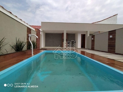 Casa em Jardim Atlântico Central (Itaipuaçu), Maricá/RJ de 80m² 2 quartos à venda por R$ 549.000,00