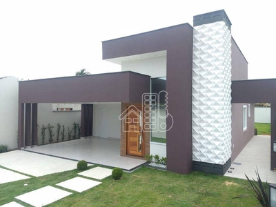 Casa em Jardim Atlântico Leste (Itaipuaçu), Maricá/RJ de 134m² 3 quartos à venda por R$ 669.000,00