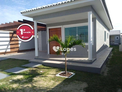 Casa em Jardim Atlântico Leste (Itaipuaçu), Maricá/RJ de 135m² 3 quartos à venda por R$ 679.000,00