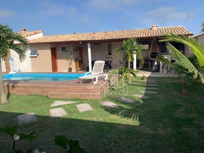 Casa em Jardim Atlântico Leste (Itaipuaçu), Maricá/RJ de 160m² 4 quartos à venda por R$ 649.000,00