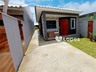 Casa em Jardim Atlântico Leste (Itaipuaçu), Maricá/RJ de 176m² 2 quartos à venda por R$ 399.000,00