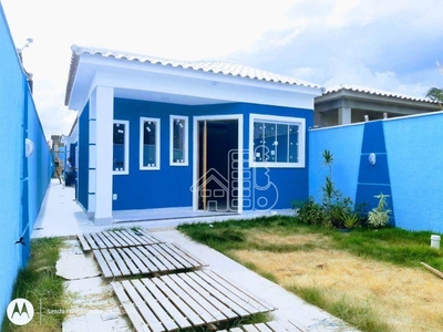 Casa em Jardim Atlântico Leste (Itaipuaçu), Maricá/RJ de 95m² 3 quartos à venda por R$ 469.000,00