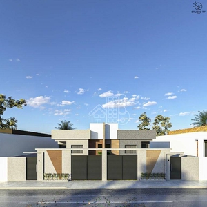 Casa em Jardim Atlântico Oeste (Itaipuaçu), Maricá/RJ de 110m² 3 quartos à venda por R$ 619.000,02