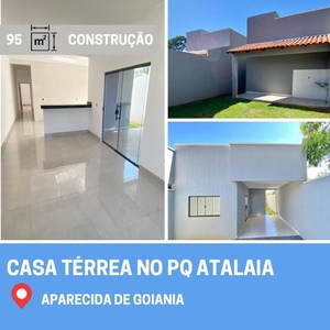 Casa em Parque Atalaia, Aparecida de Goiânia/GO de 190m² 2 quartos à venda por R$ 248.000,00