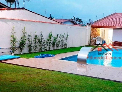Casa em Praia das Palmeiras, Caraguatatuba/SP de 262m² 3 quartos à venda por R$ 849.000,00