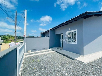 Casa em Quinta Dos Açorianos, Barra Velha/SC de 53m² 2 quartos à venda por R$ 239.000,00
